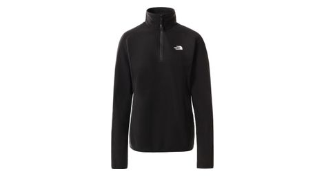 Polaire the north face 100 glacier 1 4 zip noir femme