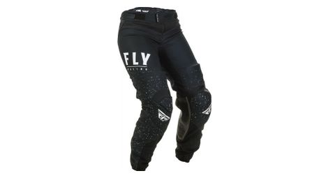 Pantalon femme fly racing lite noir blanc