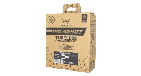 Kit de conversión tubeless peaty's carretera/ciclocross 21mm