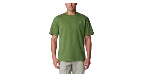 T shirt manches courtes columbia burnt lake vert