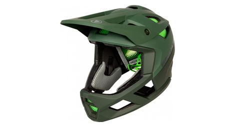 Casco integral endura mt500 verde oscuro