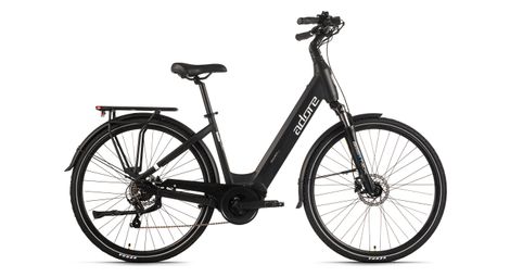Vélo de ville électrique adore 28  aluminium citybike cx-440 moteur central 75nm / 15ah noir mat