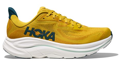 Zapatillas de running Hoka Clifton 10 Amarillo/Azul para hombre