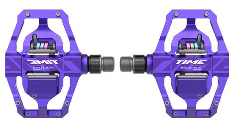 Time speciale 10 large pedali clipless viola