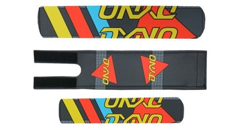 Kit de mousse de protection bmx gt dyno noir jaune