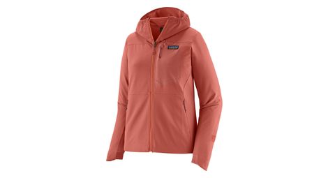 Polaire à capuche patagonia r1 crossstrata hoody rouge femme