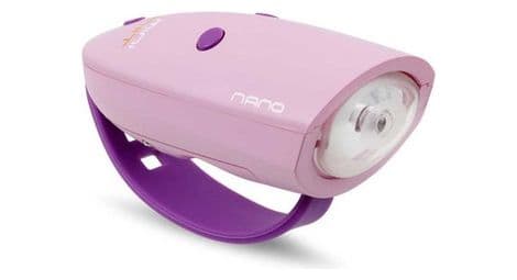 Luz delantera / hornit nano pink / purple horn