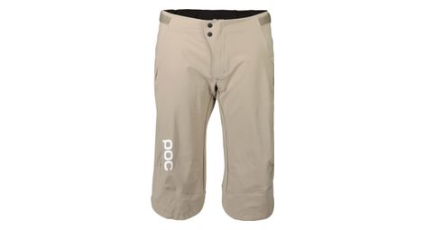 Pantalón corto poc infinite all-mountainmoonstone gris mujer
