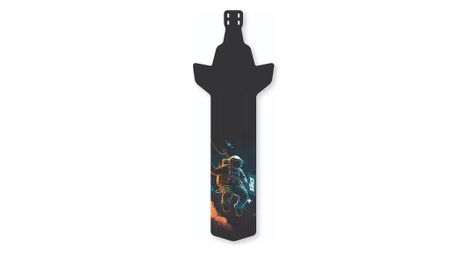 Parafango posteriore road space black / blue