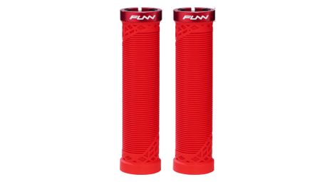 Paire de grips funn hilt 130mm rouge