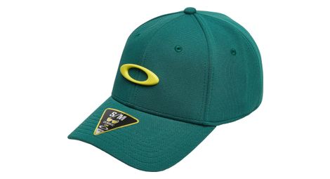 Casquette oakley tincan vert/jaune