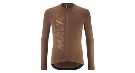 Camiseta de manga larga mavic aksium thermo bronze