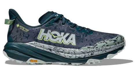 Hoka speedgoat 6 gtx trail shoes blue men's