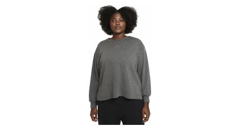 Nike yoga dames sweatshirt grijs