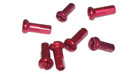 Boite 100 ecrous dt swiss aluminium 2 mm