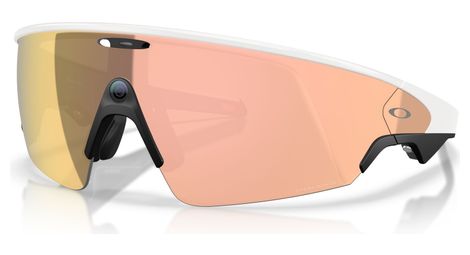 Lunettes IA Oakley Meta Vanguard - White / Prizm Rose Gold / Ref : OW8001-08