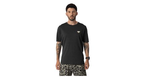 Camiseta de manga corta Dynafit Trail negra para hombre