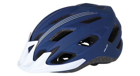Casque xlc bh c28 bleu blanc