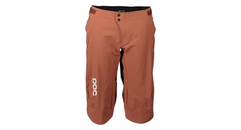 Pantalón corto poc infinite all-mountainmarrón sal himalaya para mujer