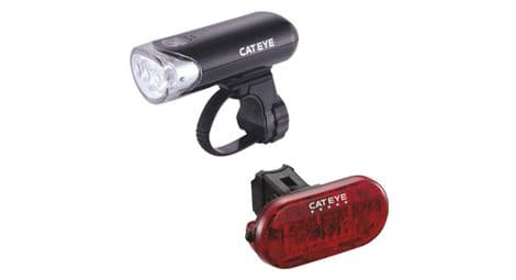 Cateye black el 135 tl 155 jeu de lumieres pour velo de route omni 5