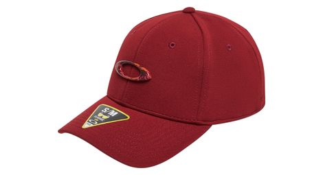 Casquette oakley tincan rouge
