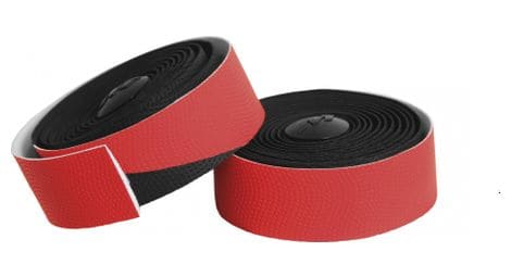 Ruban de cintre dual wave noir rouge fluo