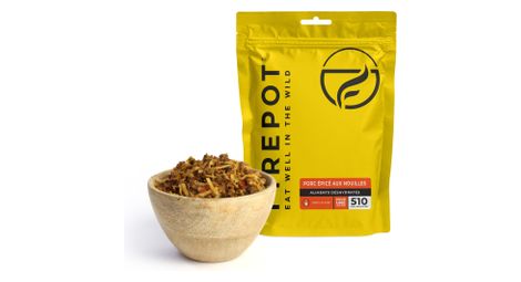 Comida Liofilizada Firepot Fideos con Cerdo Picante - 105 g