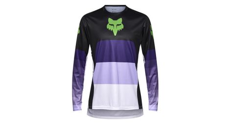 Maillot manches longues fox ranger grid noir homme