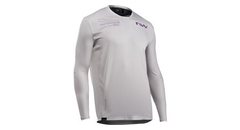 Maillot manga larga northwave edge 2 hombre gris