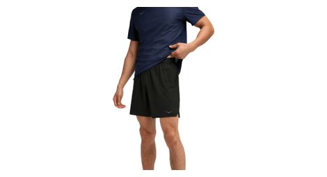 Short 2-en-1 Hoka Glide 7in Noir Homme
