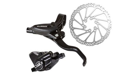 Clarks Clout 1 Freno de disco hidráulico delantero (Rotor 180 mm) Negro