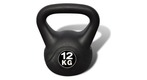 Kettlebell haltere poids musculation halterophilie exercices gym 12 kg