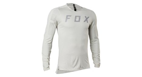 Maillot fox flexair pro ls blanc