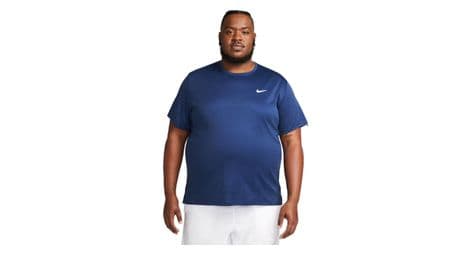 Camiseta de manga corta nike dri-fit miler azul