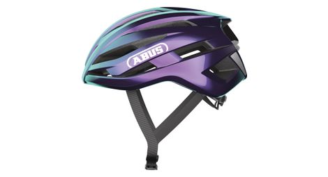 Abus stormchaser ace casco flip flop viola blu l (57-61 cm)