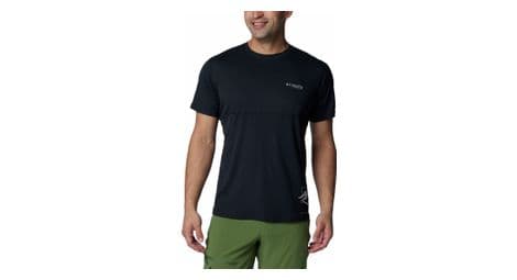 Columbia cirque river technisches t-shirt schwarz