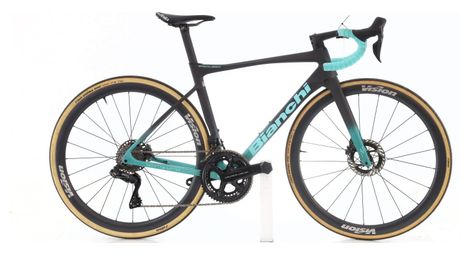 Produit reconditionné · Bianchi Specialissima RC Di2 12V · Gris / Vélo de route | Très bon état