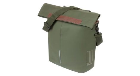 Basil tas city shopper cuir vegan | vert mousse