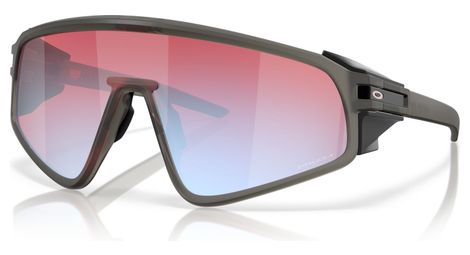 Lunettes oakley latch panel matte grey smoke / prizm snow sapphire / ref : oo9404-1235