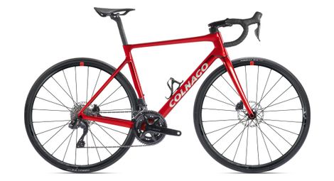 Colnago V4 Rennrad mit Shimano 105 12-Gang-Schaltung, 700 mm, rot