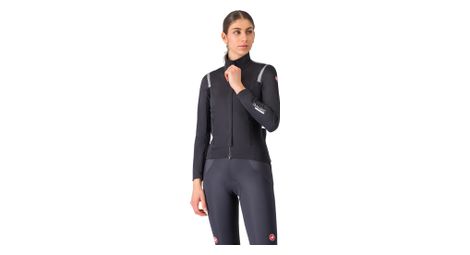 Giacca a maniche lunghe castelli perfetto ros 3 donna nero