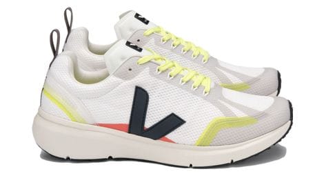 Chaussures de running veja condor 2 alveomesh blanc jaune femme