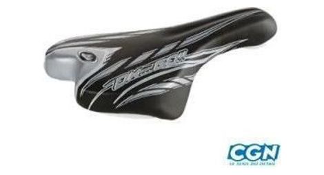 Selle enfant junior 20/24 pouces monte grappa 998 ok go noir/gris avec chariot de selle