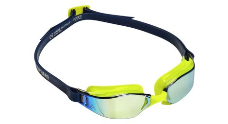 Occhialini da nuoto aquasphere xceed blue - lenti blu/gialle