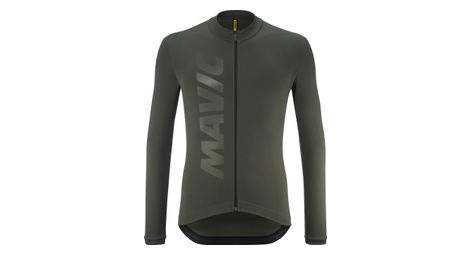 Camiseta de manga larga mavic aksium thermo verde