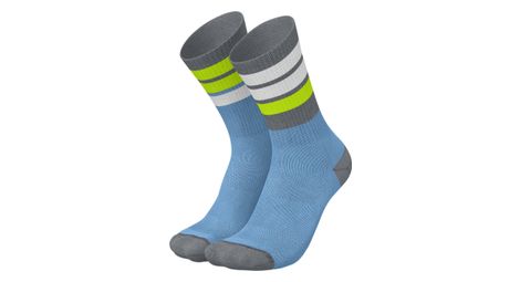 Chaussettes incylence merino light strive bleu/jaune