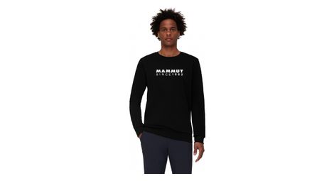Pull manches longues mammut crew neck logo noir