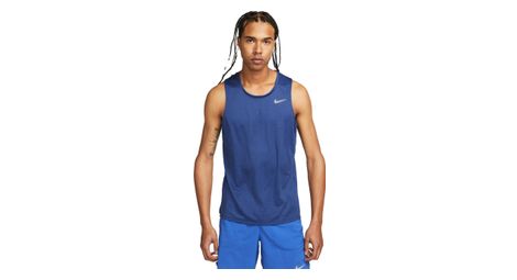 Canotta nike dri-fit miler blue xl