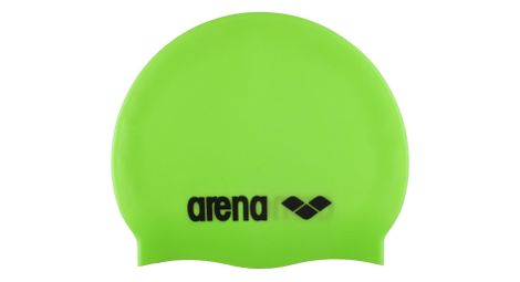 Arena classic silicone swim cap groen