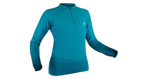 Maillot manches longues femme raidlight r-light turquoise